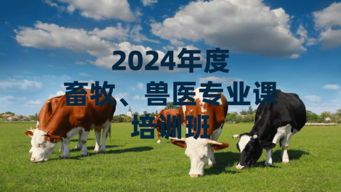 2024年度畜牧、兽医专业课（60学时）